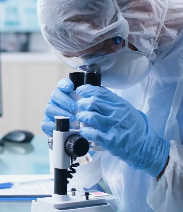 Using microscope